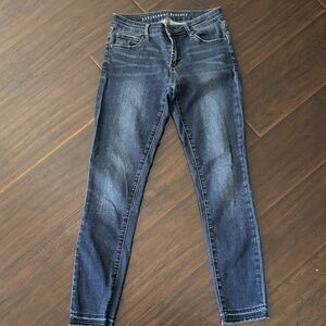 Articles Of Society Dark Blue Skinny Jeans 25 Womens